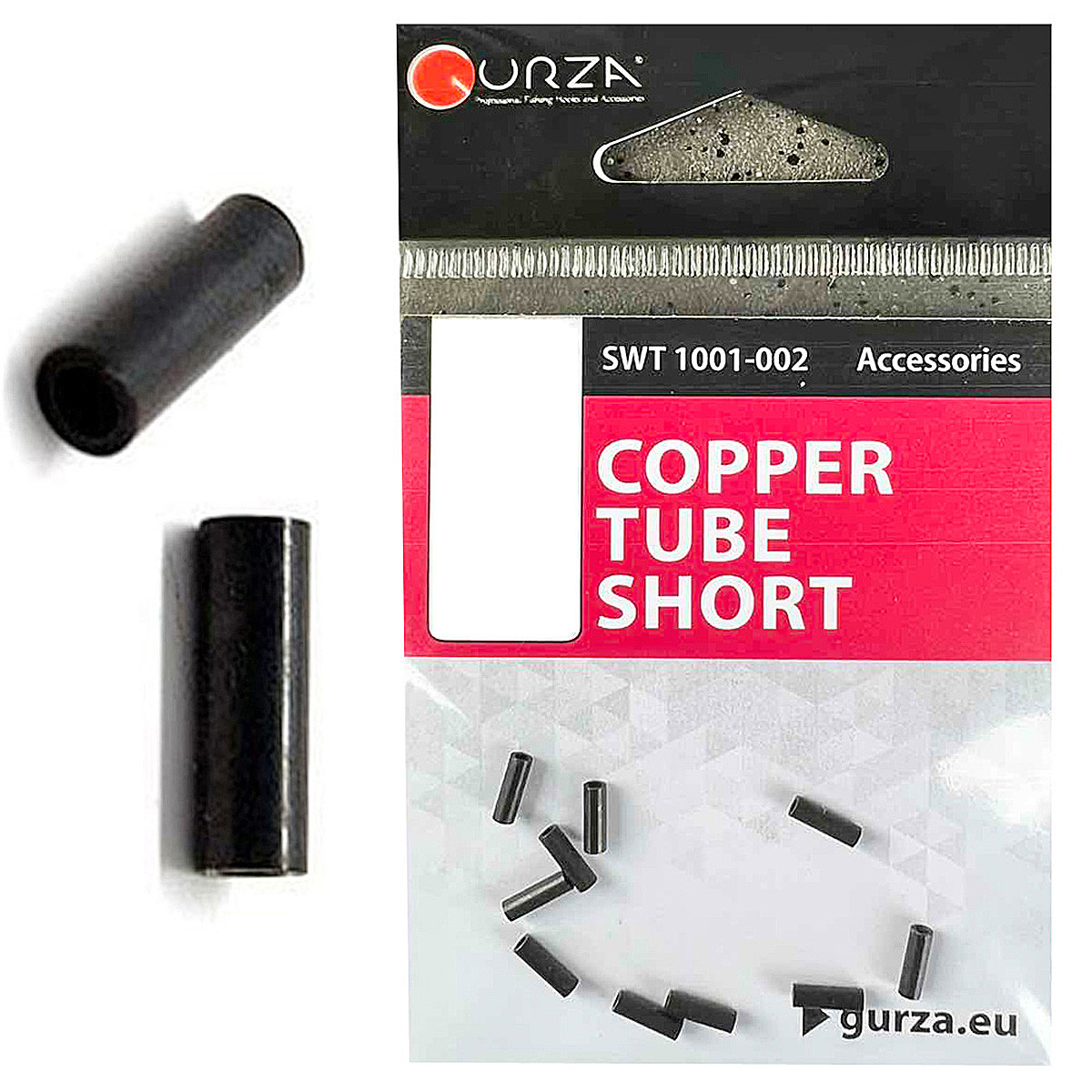 Обжимная трубка Gurza Copper Tube BM #5 Ø 1.23X8mm 10pc