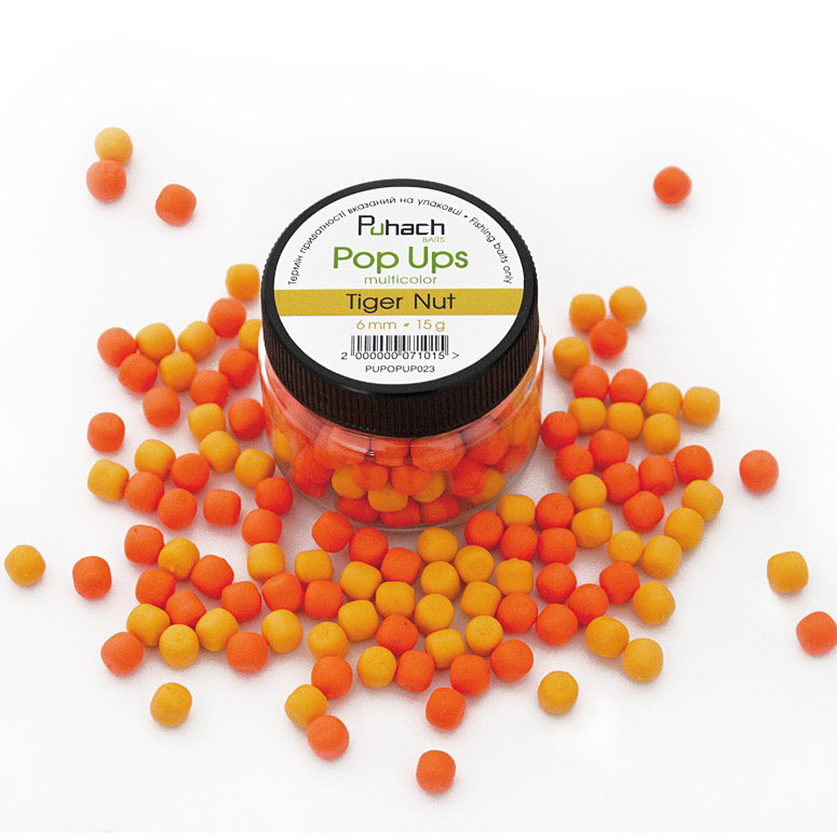 Бойли Puhach Baits Pop Ups 6mm Multicolor Acid Pear фото 44