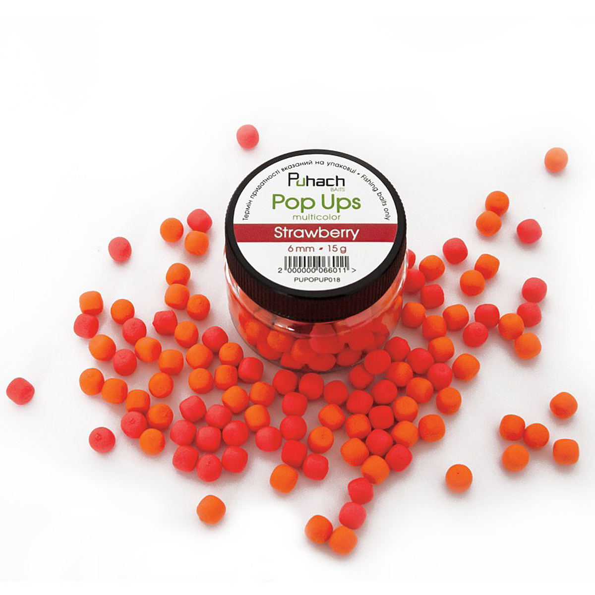 Бойли Puhach Baits Pop Ups 6mm Multicolor Plum фото 10