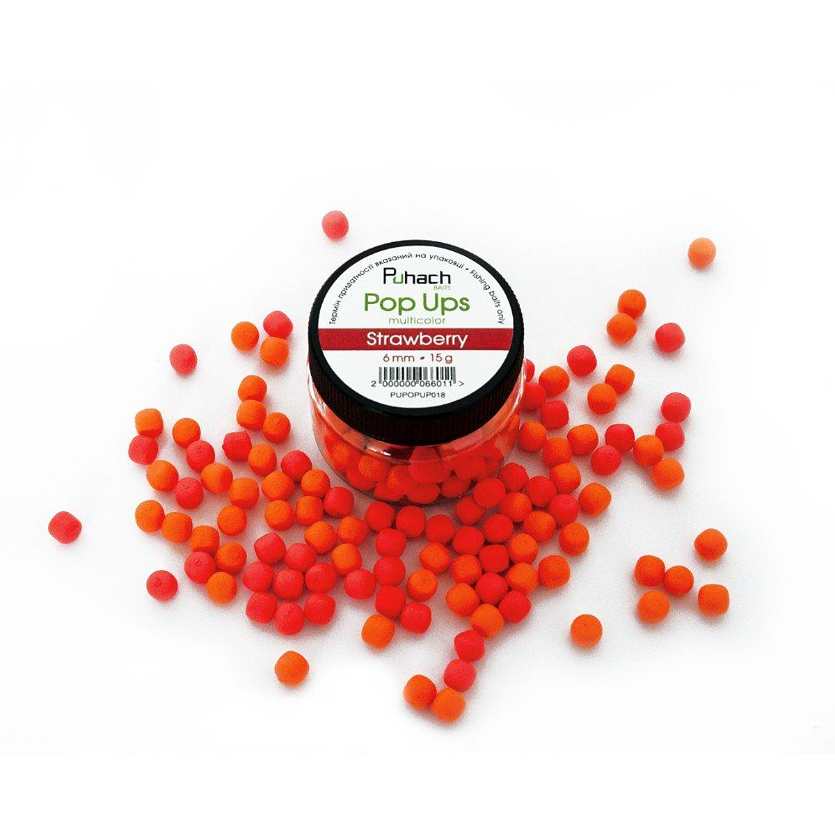 Бойли Puhach Baits Pop Ups 6mm Multicolor Plum фото 40