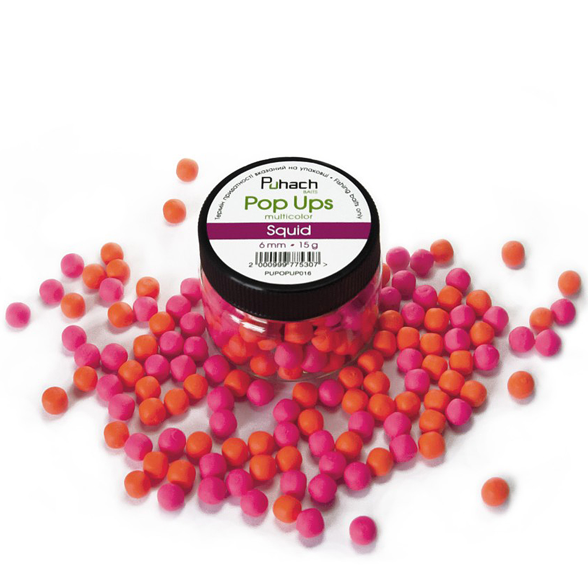 Бойли Puhach Baits Pop Ups 6mm Multicolor Plum фото 42