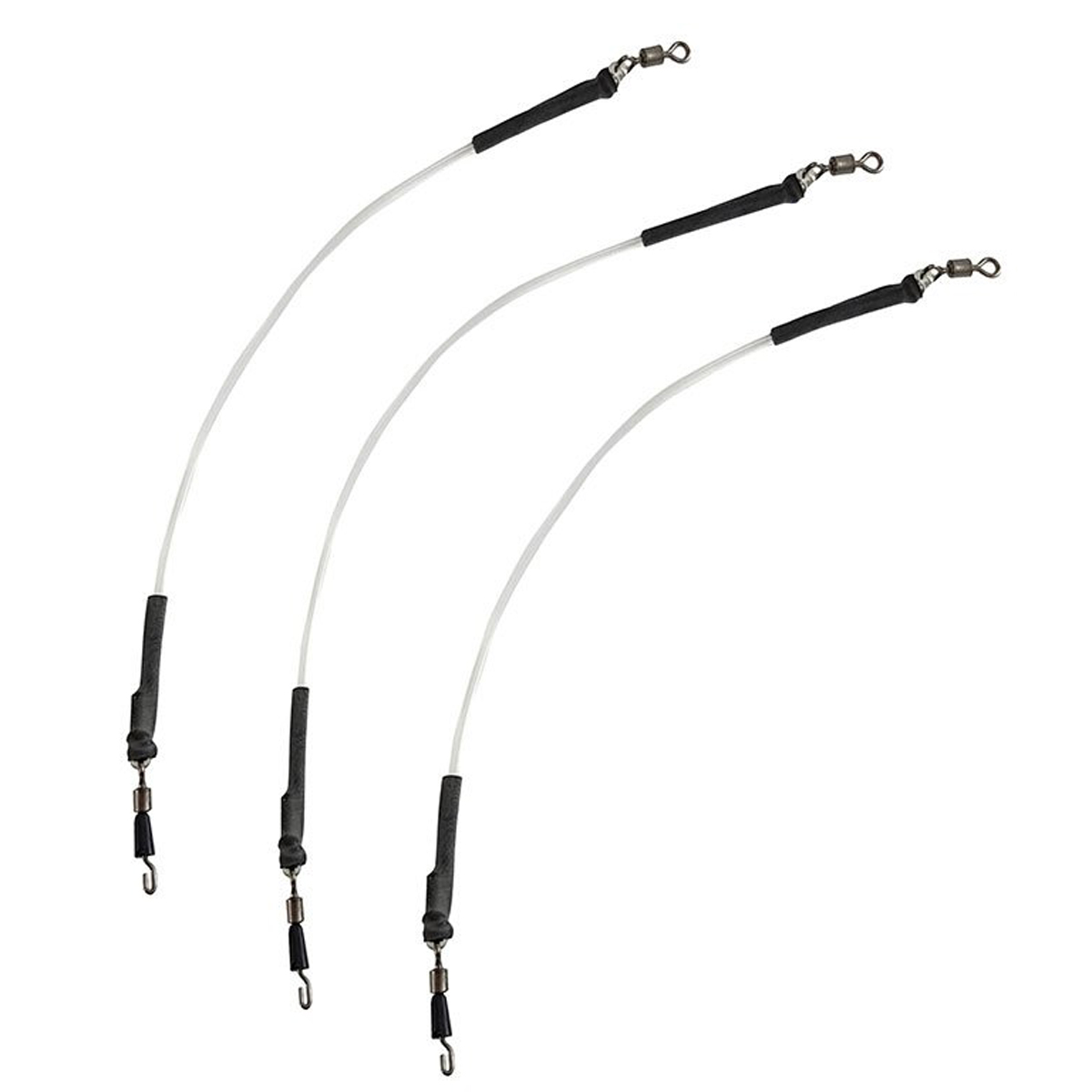 Амортизатор с быстросъемной застежкой для поводка Daiwa N'Zon Power Gum Feeder Link 10cm 0.8mm