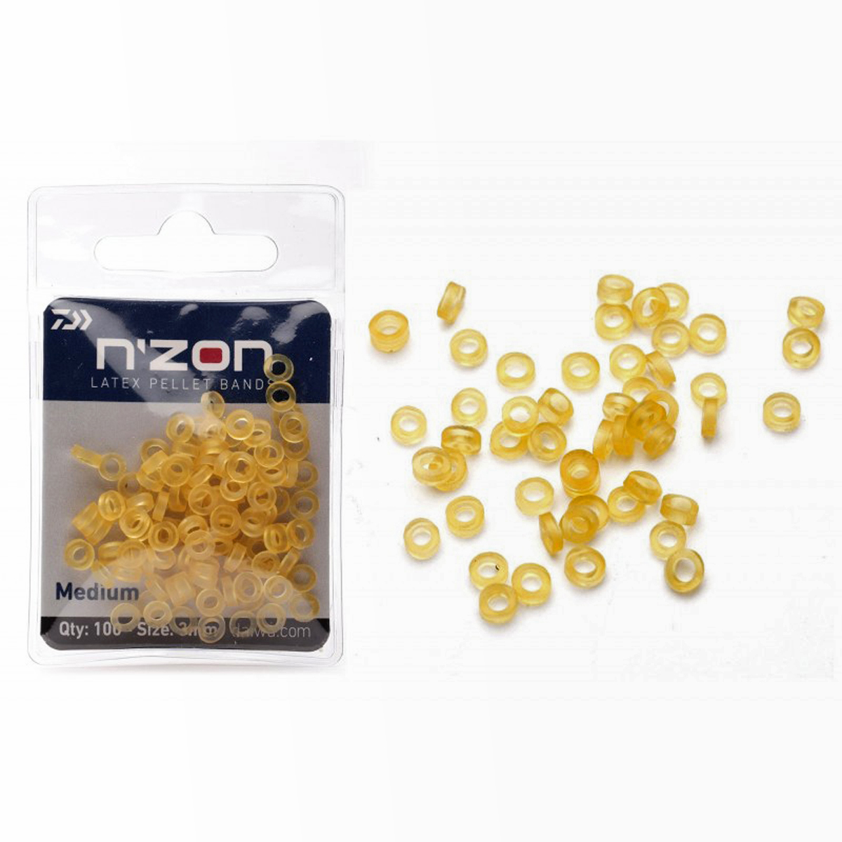 Кільце для насадки Daiwa N'Zon Silicone Pellet Band 3mm