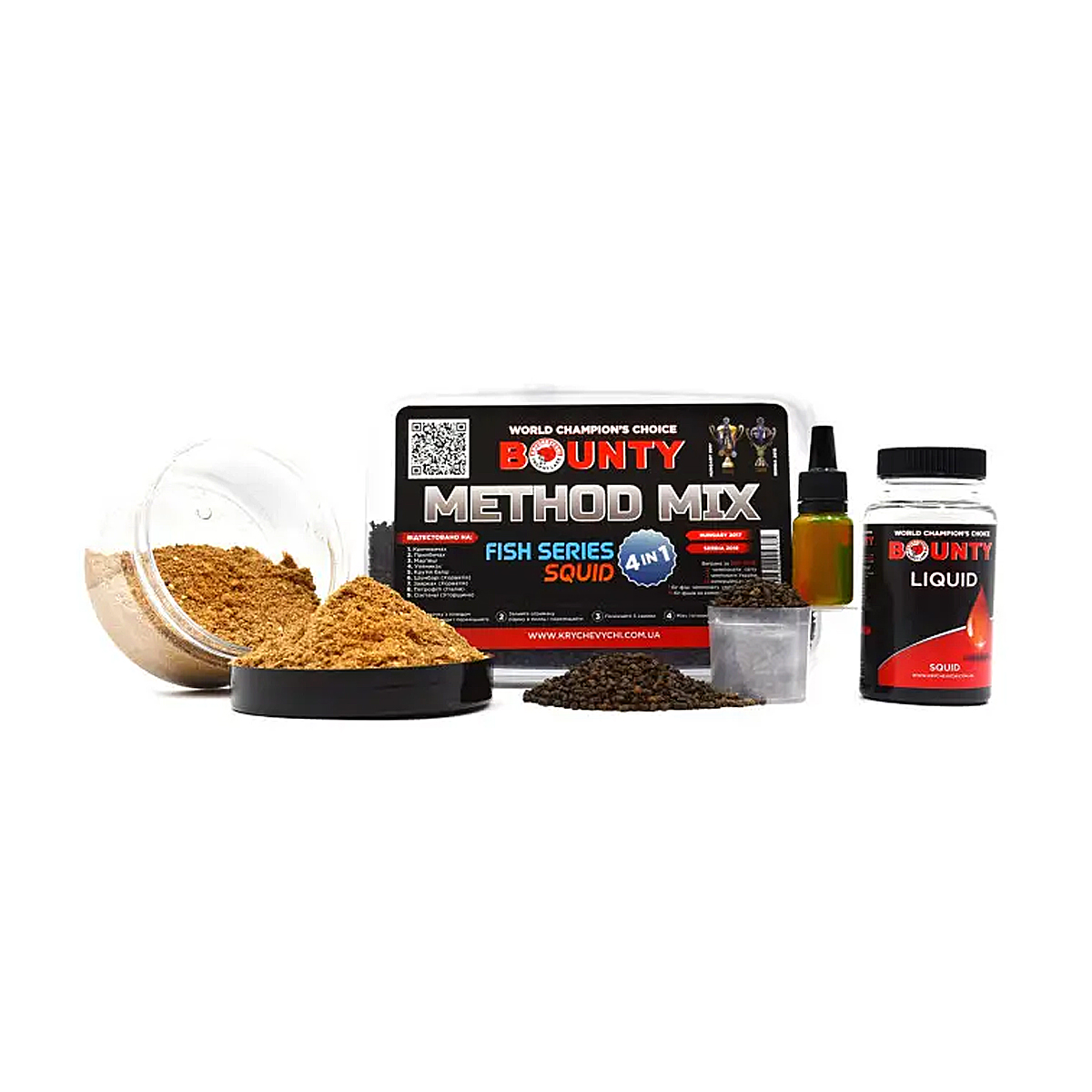 Прикормка Bounty Method Mix4in1 Ananas Banana фото 2