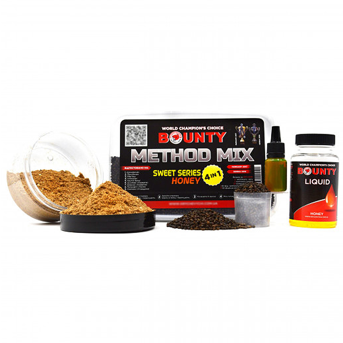 Прикормка Bounty Method Mix4in1 Ananas Banana фото 20