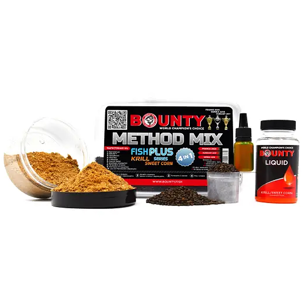Прикормка Bounty Method Mix4in1 Ananas Banana фото 31