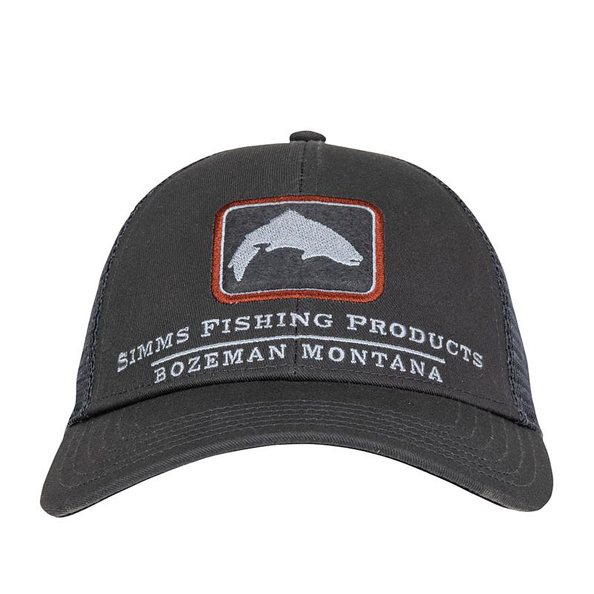Кепка Simms Trout Icon Trucker  Carbon фото 2