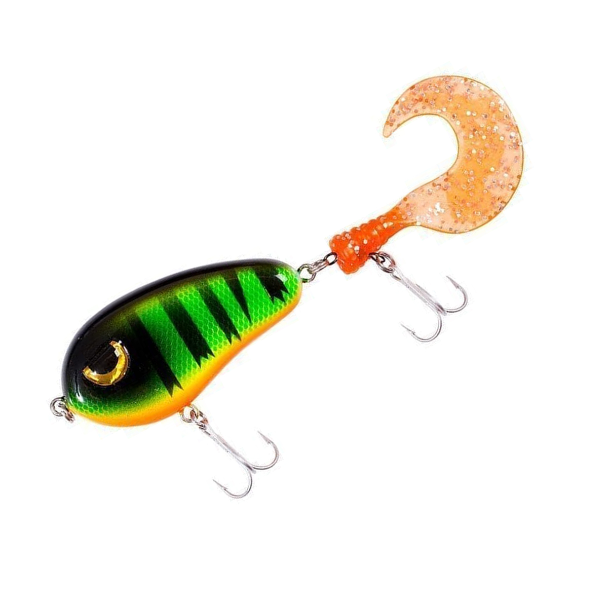 Джерк Fladen Scary Tail 130mm 18g #Firetiger