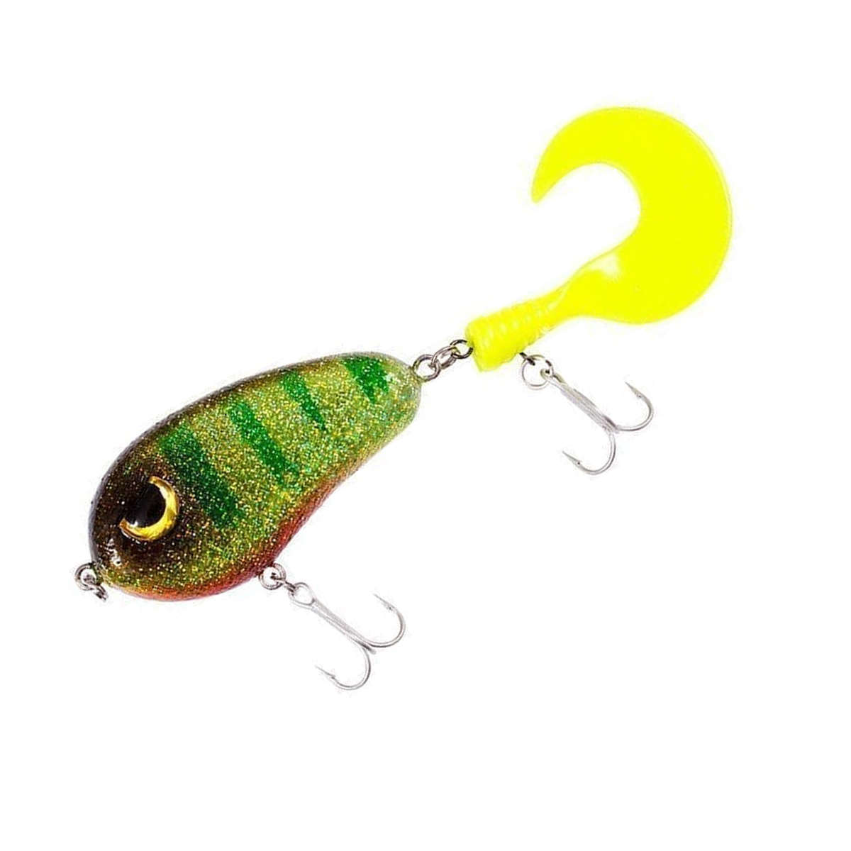 Джерк Fladen Scary Tail 130mm 18g #Green Explosion