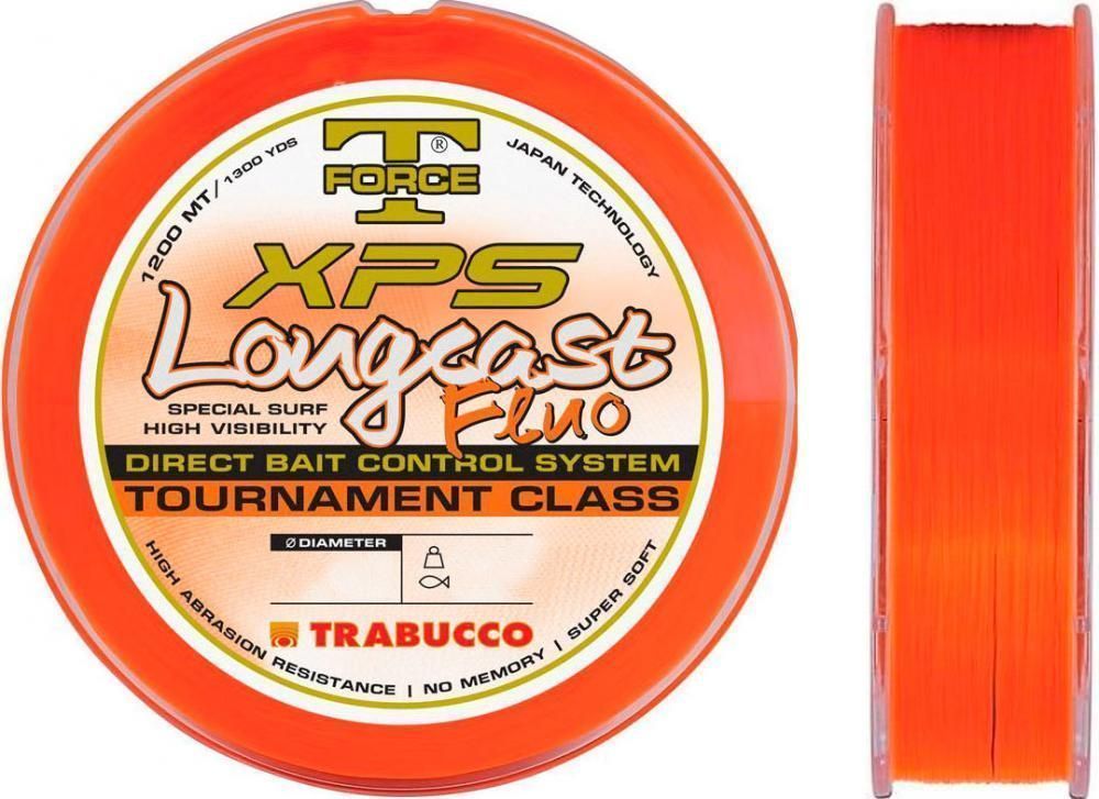Жилка Trabucco T-Force XPS Long Cast Fluo 1200m 0.203mm 5.42kg