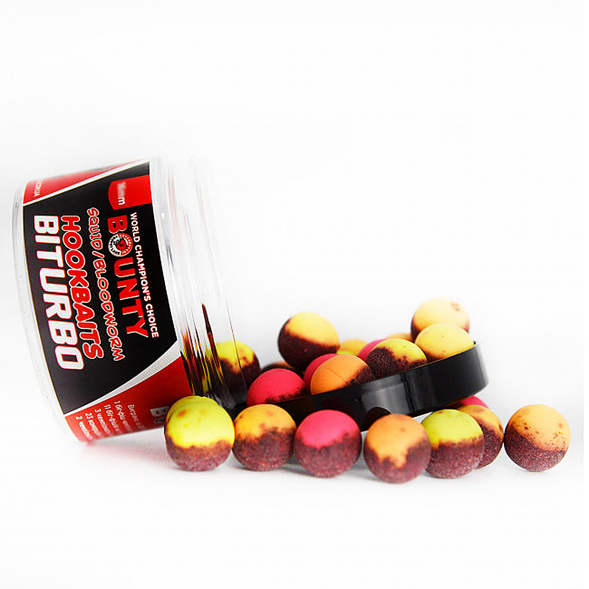 Преміум насадка Bounty Biturbo Squid/Bloodworm Mix кольорів 10mm