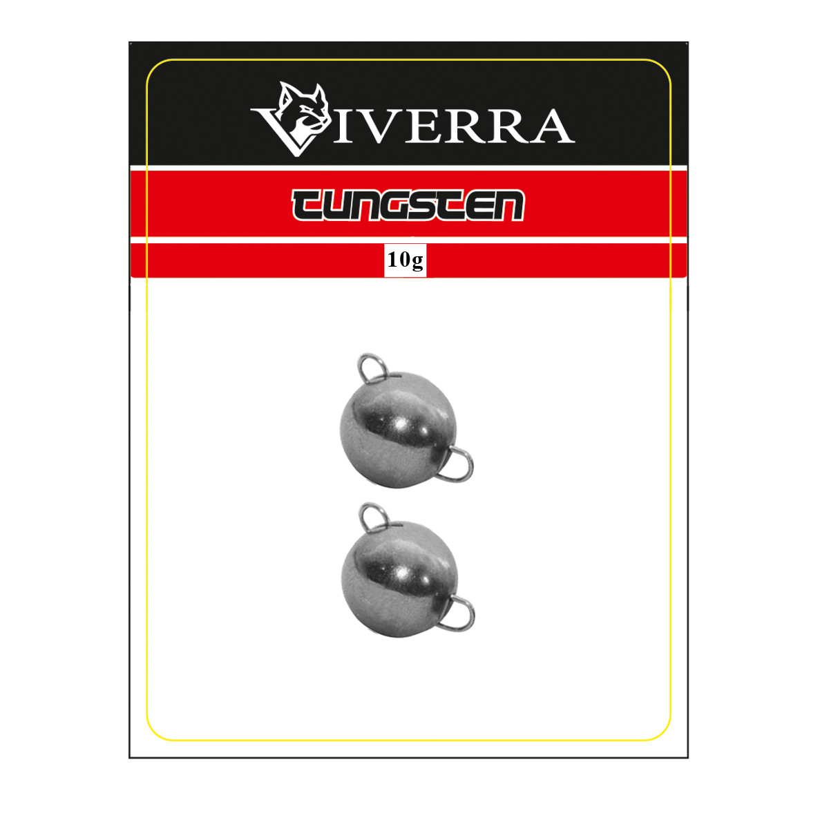 Розбірна вольфрамова чебурашка Viverra 10g Natural (2шт)
