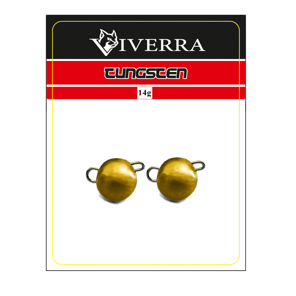 Розбірна вольфрамова чебурашка Viverra 14g Gold (2шт)