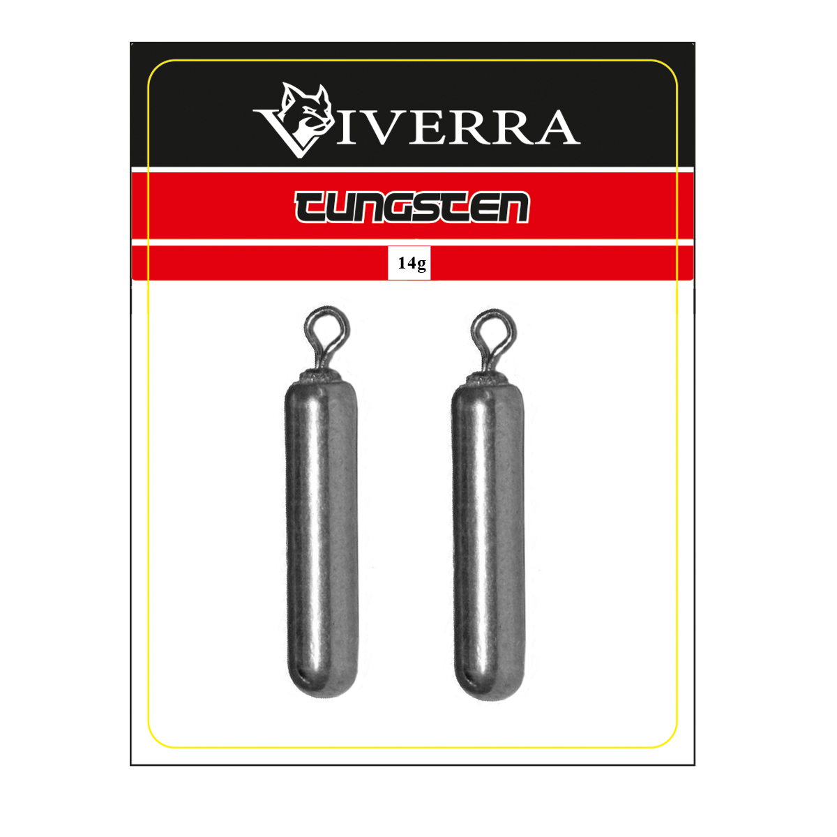 Груз дроп шот вольфрам Viverra 14g Natural (2шт)