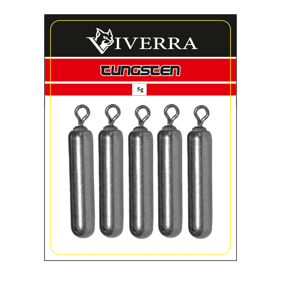 Груз дроп шот вольфрам Viverra 5g Natural (5шт)