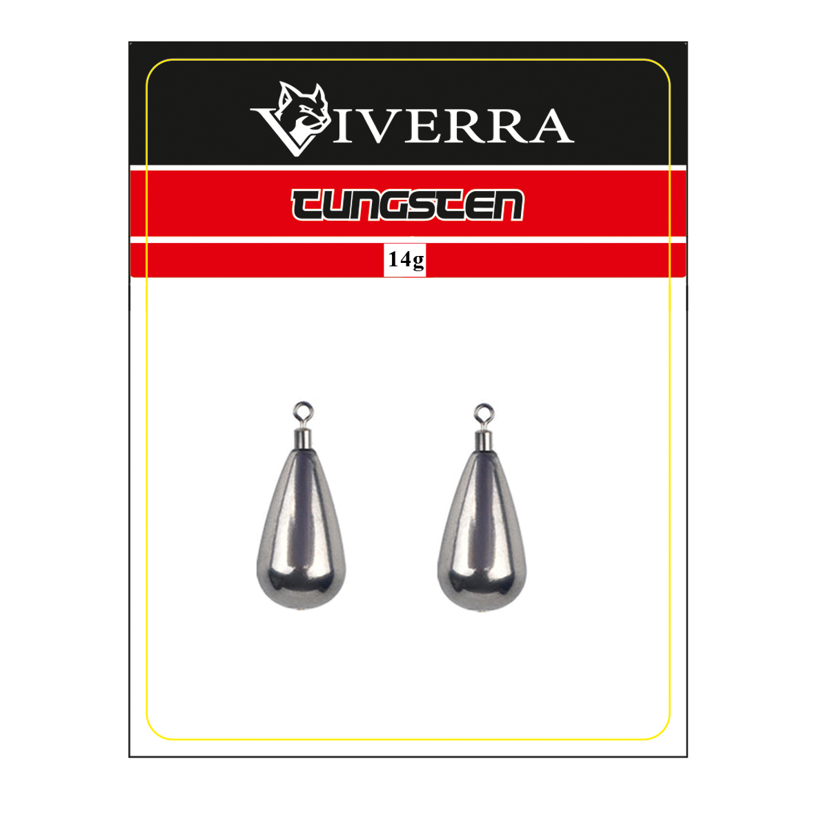 Груз джиг ріг вольфрам Viverra 14g Natural (2шт)
