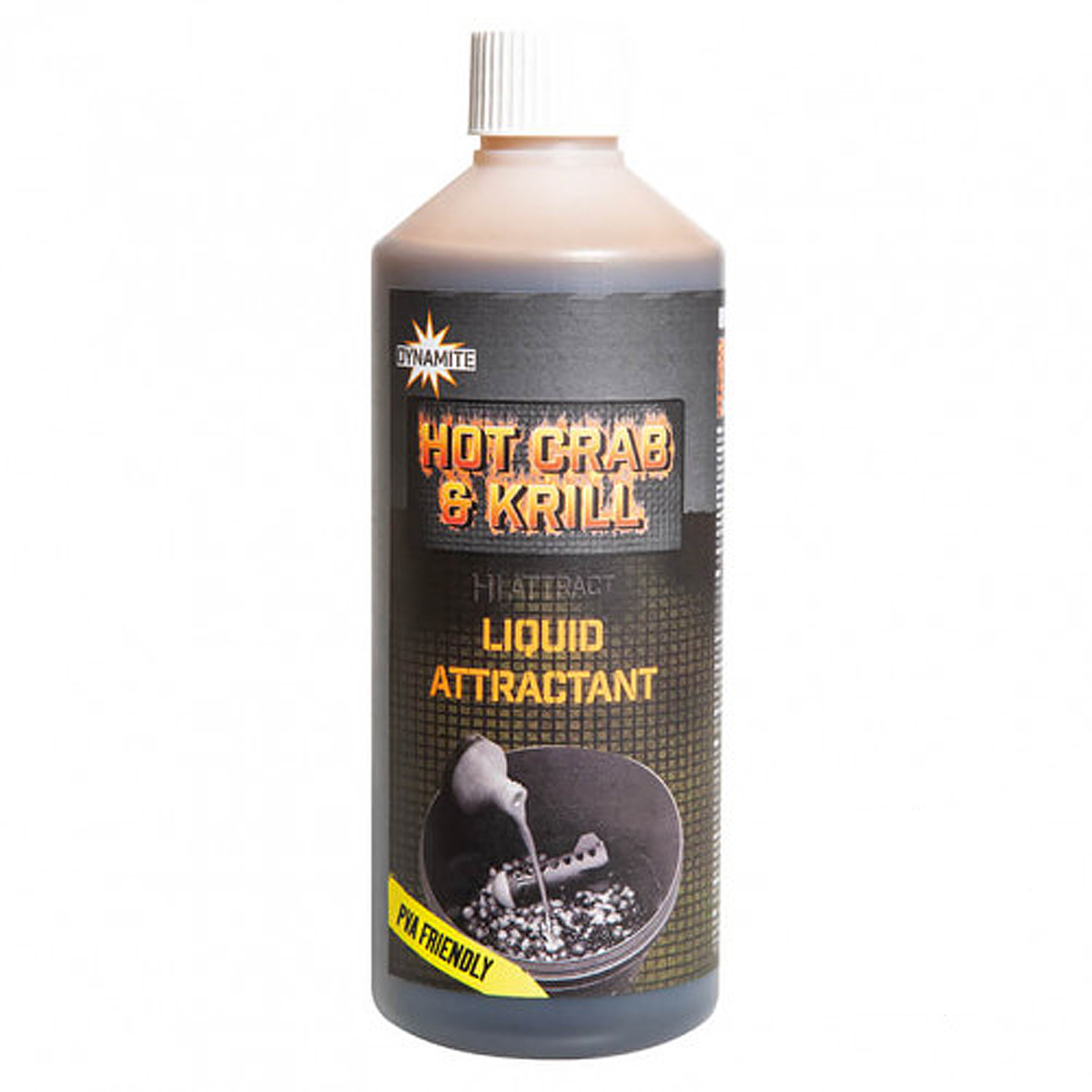 Ликвид Dynamite Baits Hot Crab & Krill Liquid Attractant 500ml