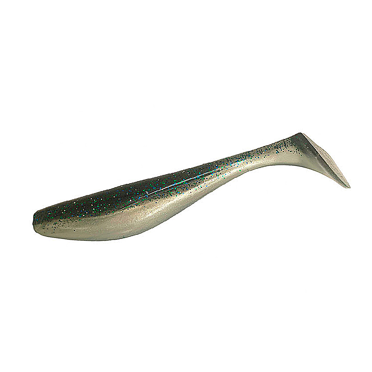 Силикон FishUp Wizzle Shad 5" 4pcs #201 Bluegill/Pearl