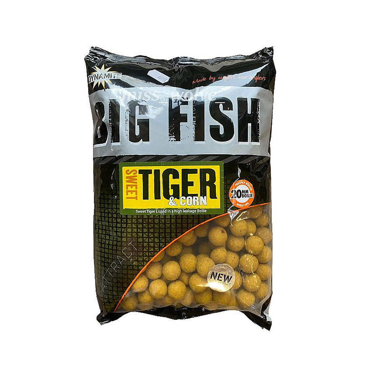 Бойлы Dynamite Baits Sweet Tiger & Corn 20mm 1.8kg