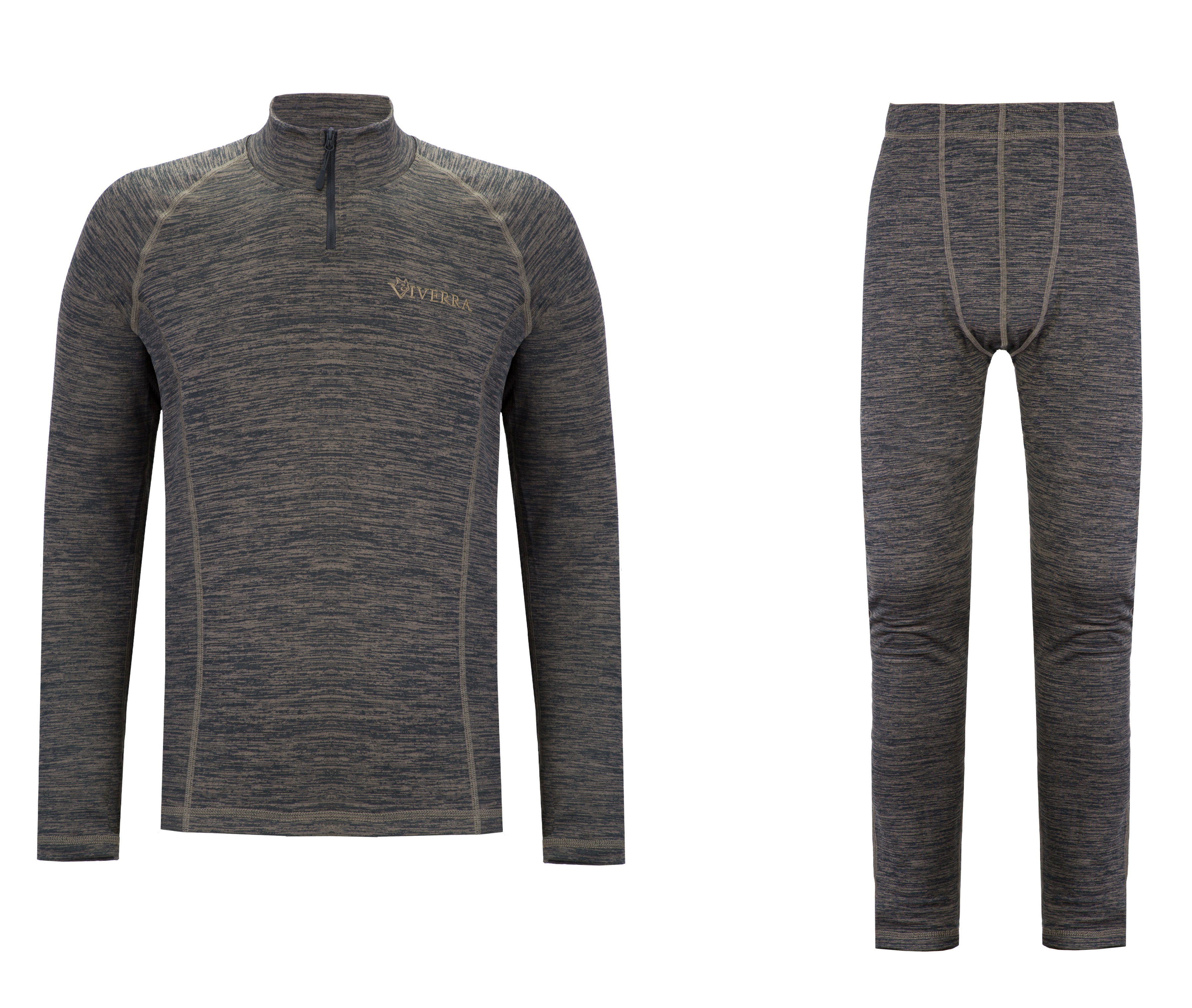 Термобілизна Viverra Bodyguard ZIP Sand Coal XL