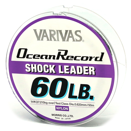 Моношоклидер Varivas Ocean Record 50m 80lb 36.28kg 0.74mm фото 5
