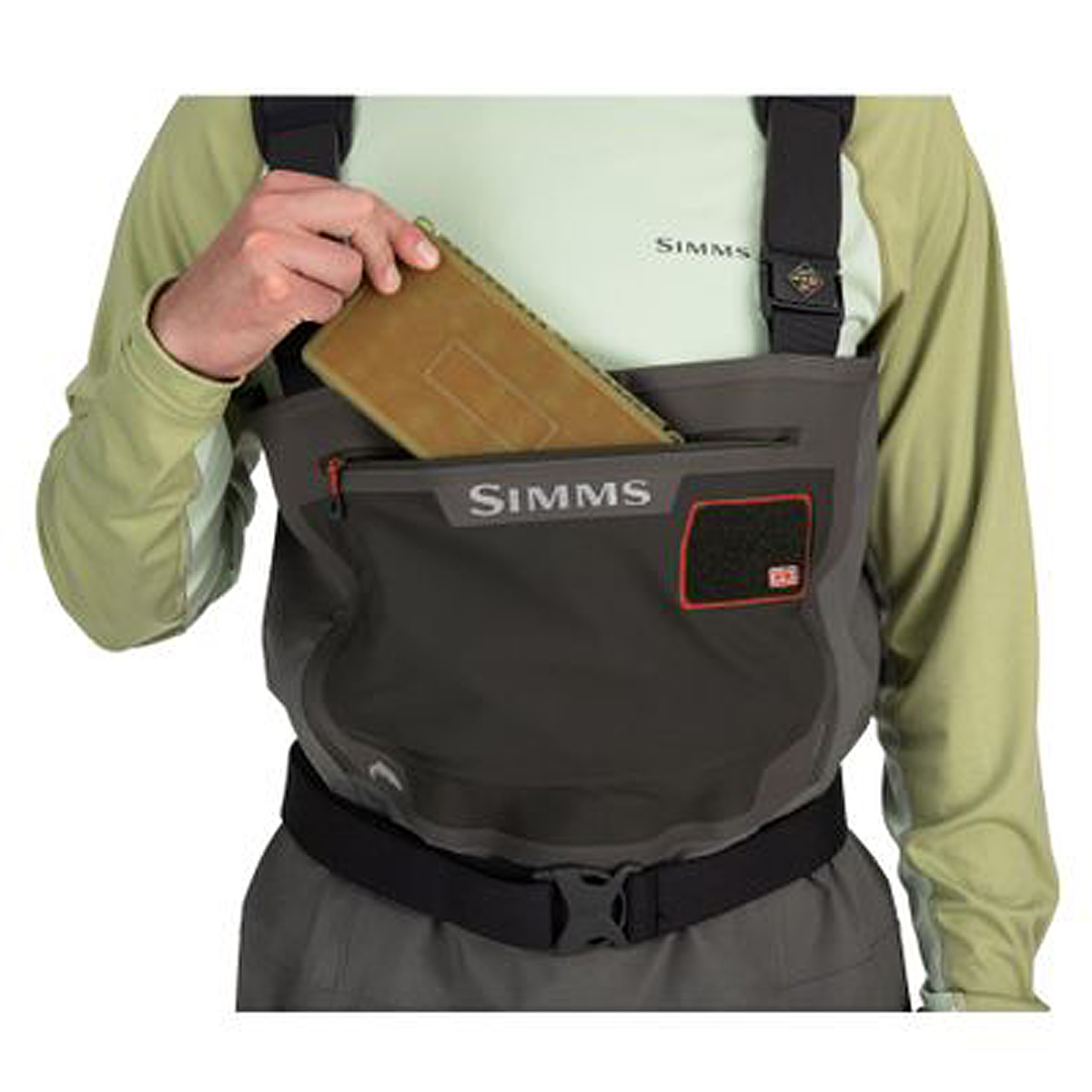 Вейдерсы Simms G3 Guide Stockingfoot Gunmetal XL фото 6