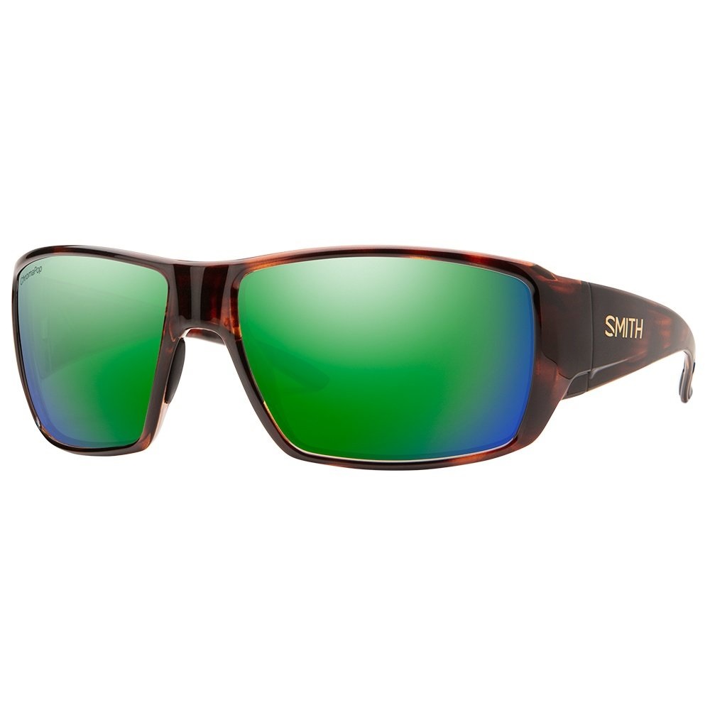 Очки солнцезащитные Smith Optics Guide's Choice Tortoise Polar Green Mirror