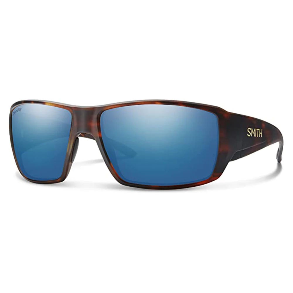 Очки солнцезащитные Smith Optics Guide's Choice Matte Tortoise Polar Blue Mirror