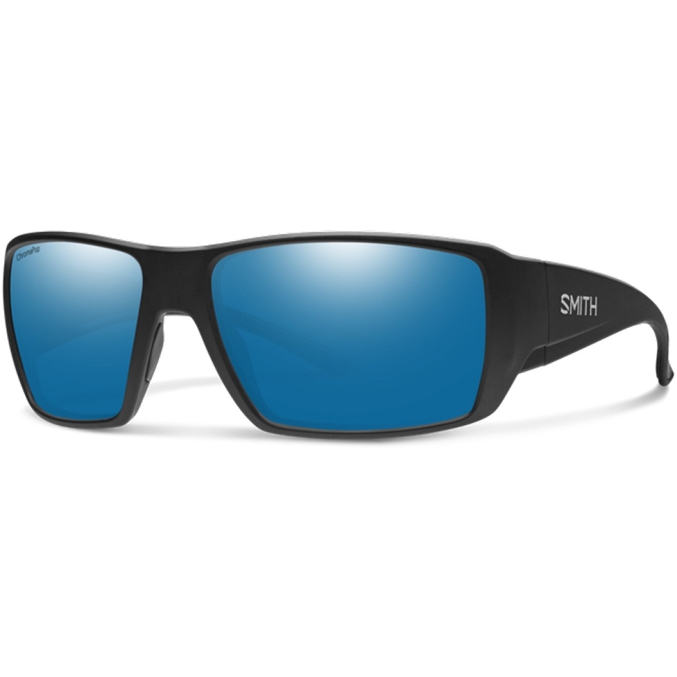 Очки солнцезащитные Smith Optics Guide's Choice XL Matte Black Polar Blue Mirror