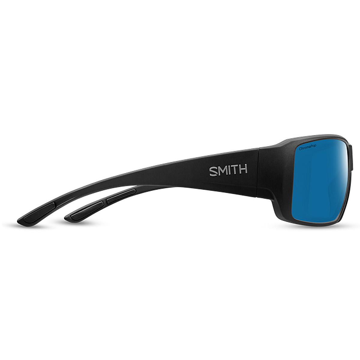 Очки солнцезащитные Smith Optics Guide's Choice XL Matte Black Polar Blue Mirror фото 4