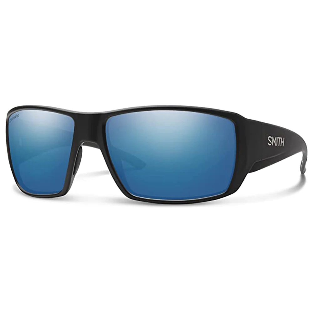 Очки солнцезащитные Smith Optics Guide's Choice Matte Black Polar Blue Mirror