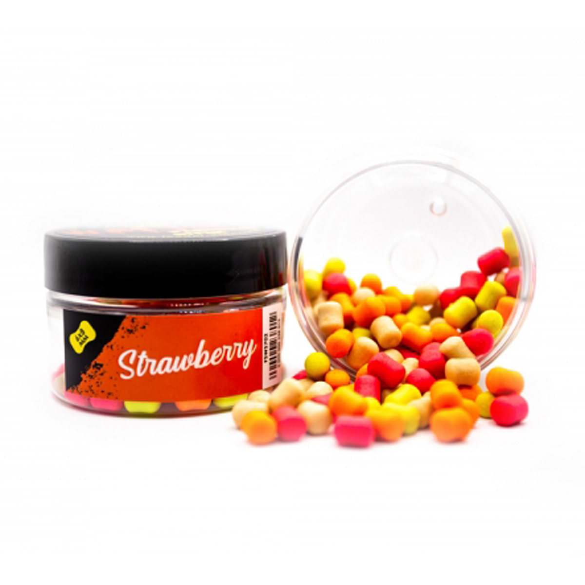 Бойлы Feeder Strike Wafters Fluoro 6x8mm Strawberry