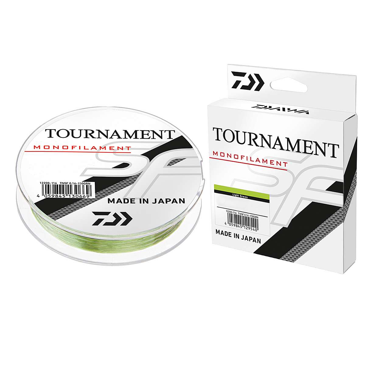 Леска Daiwa Tournament SF Green 150m 4.50kg 0.23mm