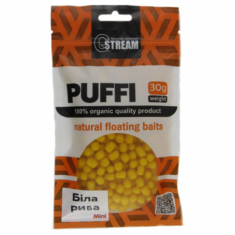 Повітряне пінотісто G.Stream Puffi Grizzly Baits Krill mini 30g фото 3