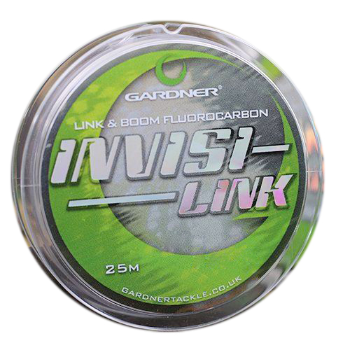 Поводочный материал Gardner InvisiI-Link 40mm 25m 20lb 9.1kg clear