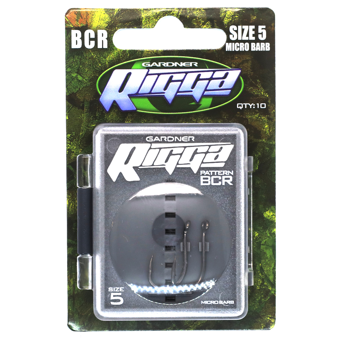 Гачки Gardner Rigga Bcr Hooks Barbed №8 фото 4