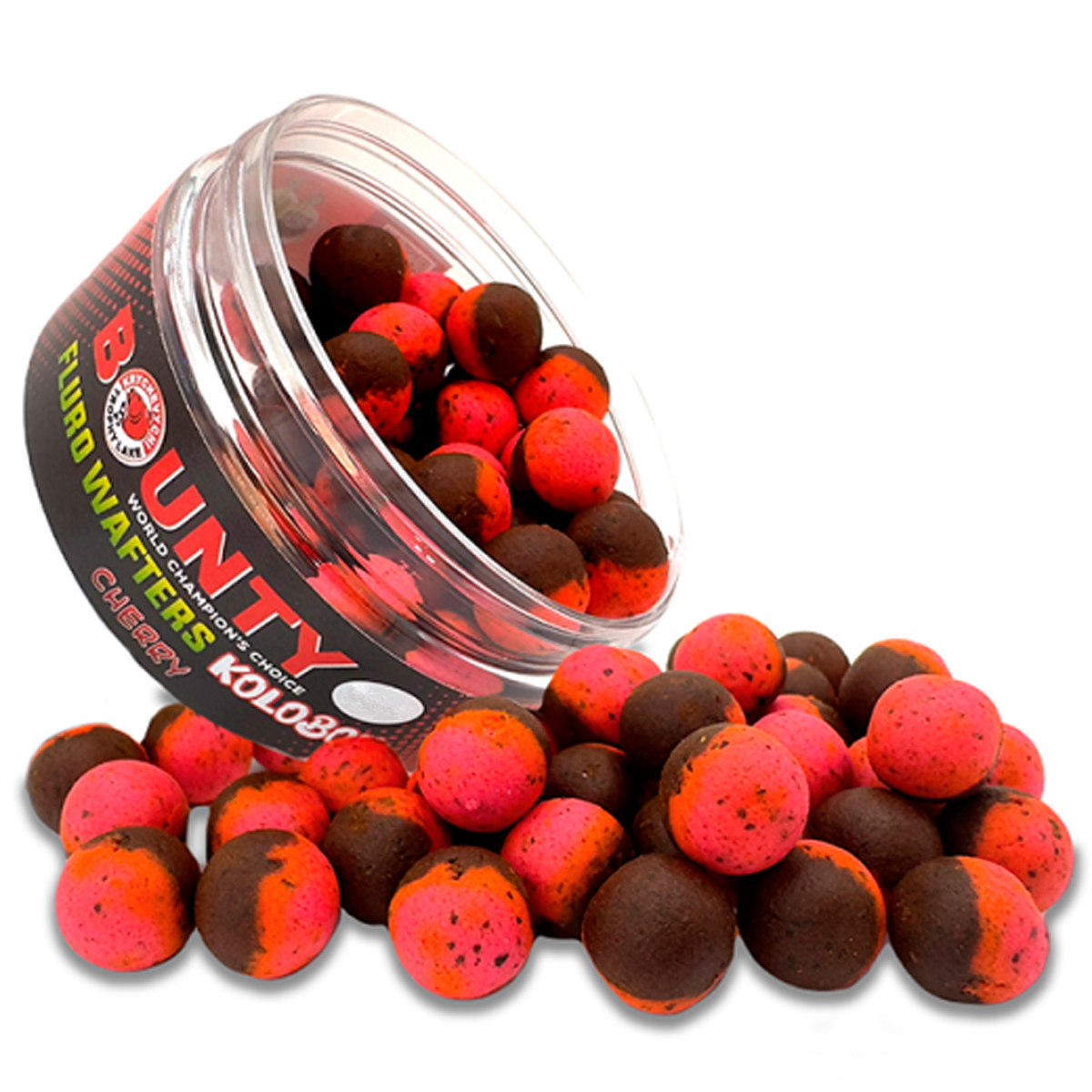 Бойли Bounty Wafters Fluro Kolobok Red Fish/Blackberry 10mm 55pc фото 2