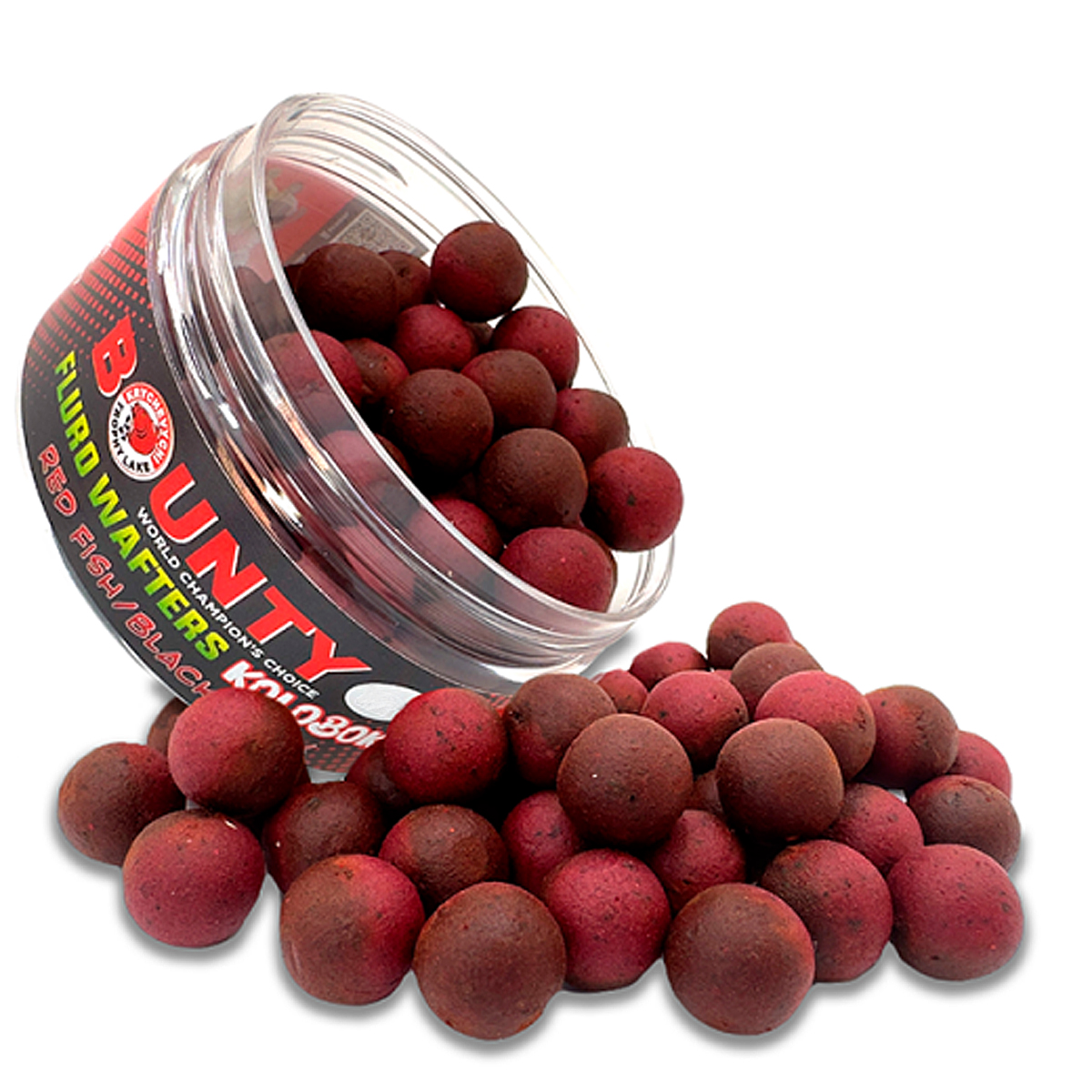 Бойли Bounty Wafters Fluro Kolobok Strawberry/Salmon 10mm 55pc фото 3