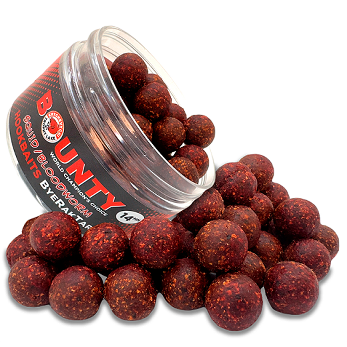 Насадка Bounty Byeraktar Red Fish/Blackberry 12mm 40pc фото 6