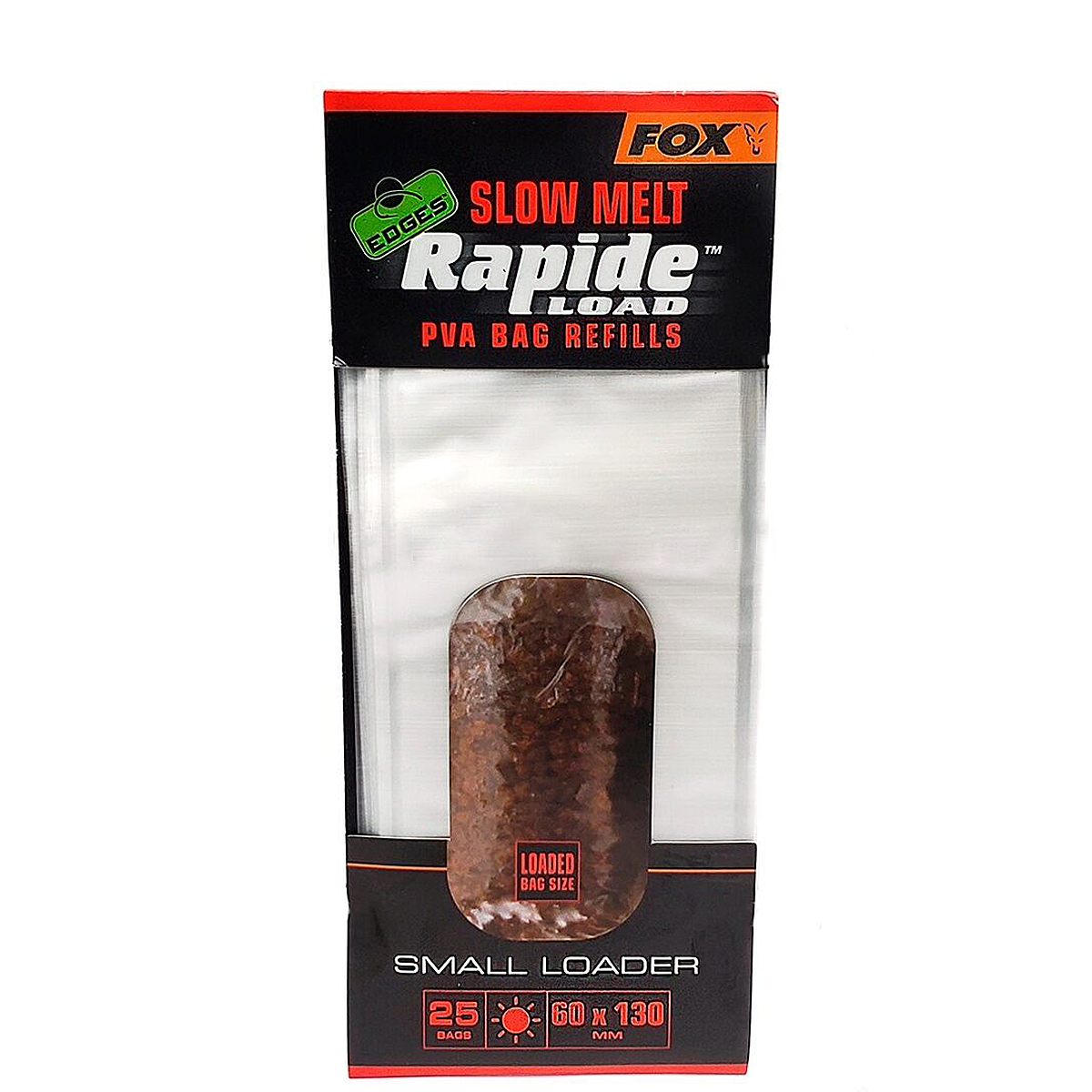 ПВА пакети Fox Edges Slow Melt PVA Bags 60x130mm 25pcs