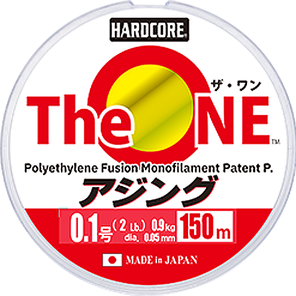 Шнур Duel Hardcore The One 150m 0.9kg 0.05mm #0.1