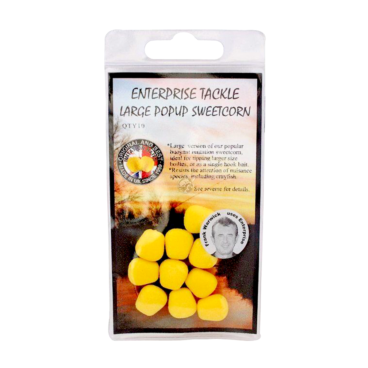 Штучна кукурудза Enterprise Tackle Pop-Up Large Yellow