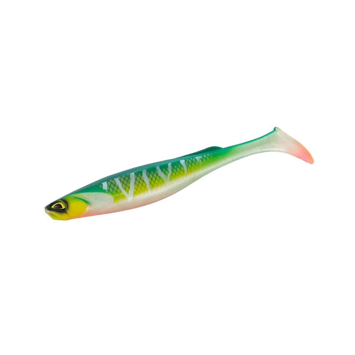 Силикон FishUp RAM Shad 8" 1pc #351 Silver Tiger