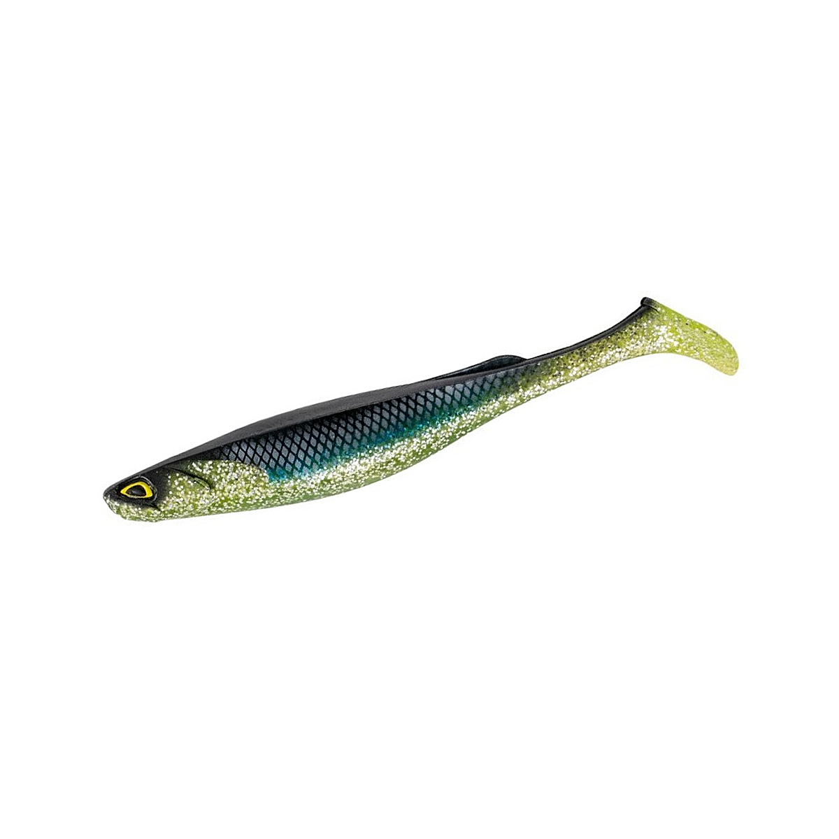 Силикон FishUp RAM Shad 8" 1pc #352 Blue Shiner Chart