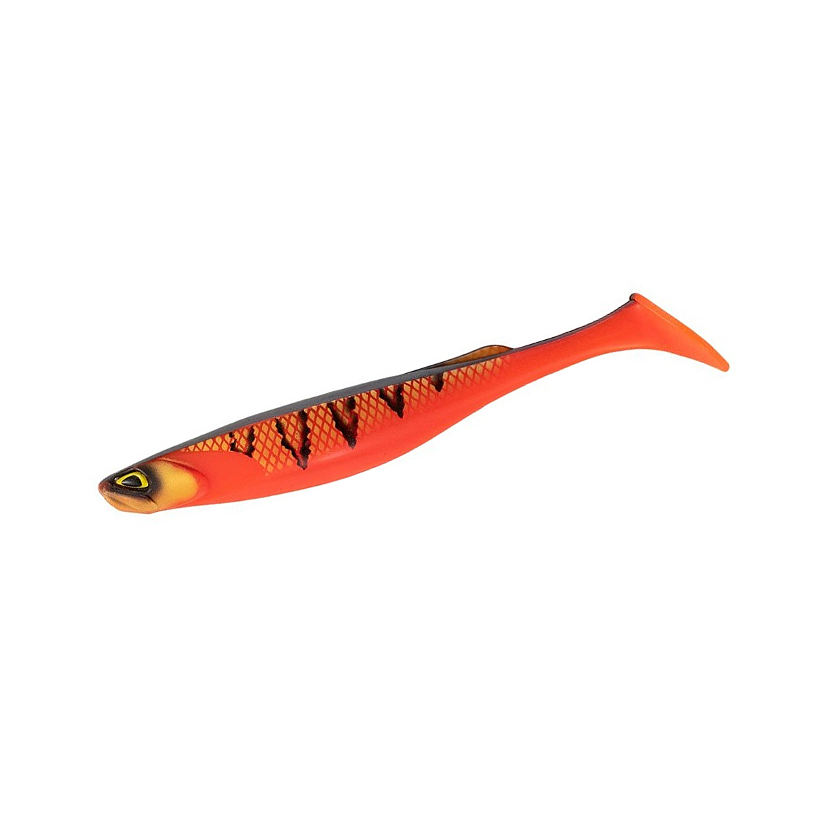 Силикон FishUp RAM Shad 8" 1pc #353 Red Tiger