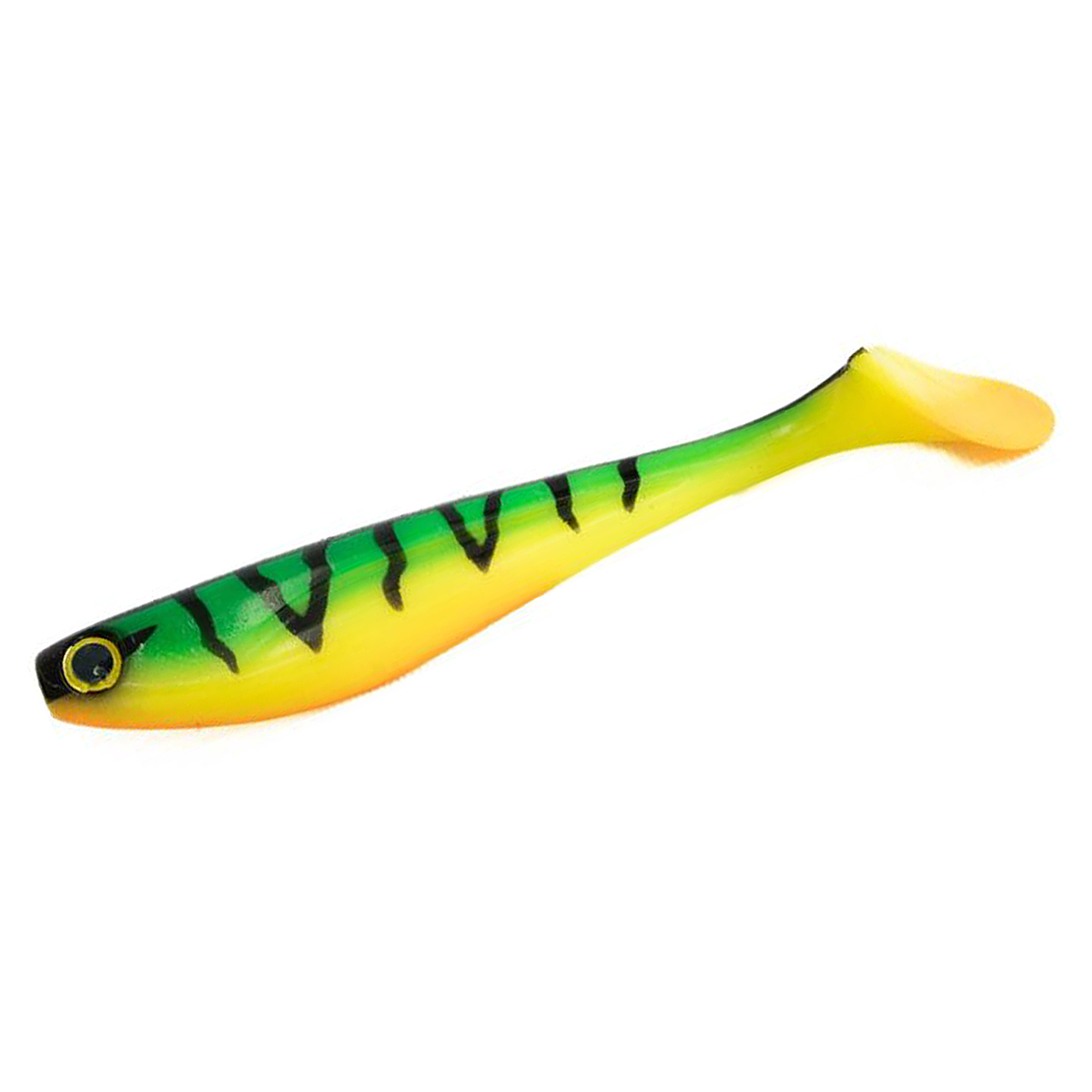 Силикон FishUp Wizzle Shad 8" 1pc #356 Fire Tiger