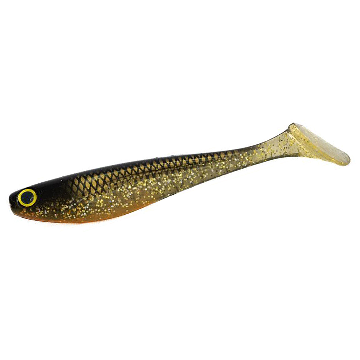 Силикон FishUp Wizzle Shad 8" 1pc #358 Golden Shiner