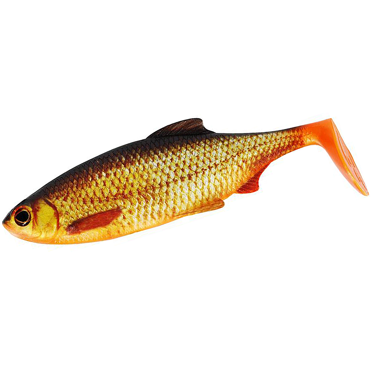 Силикон Westin Ricky the Roach Shadtail 18cm 85g #Real Rudd