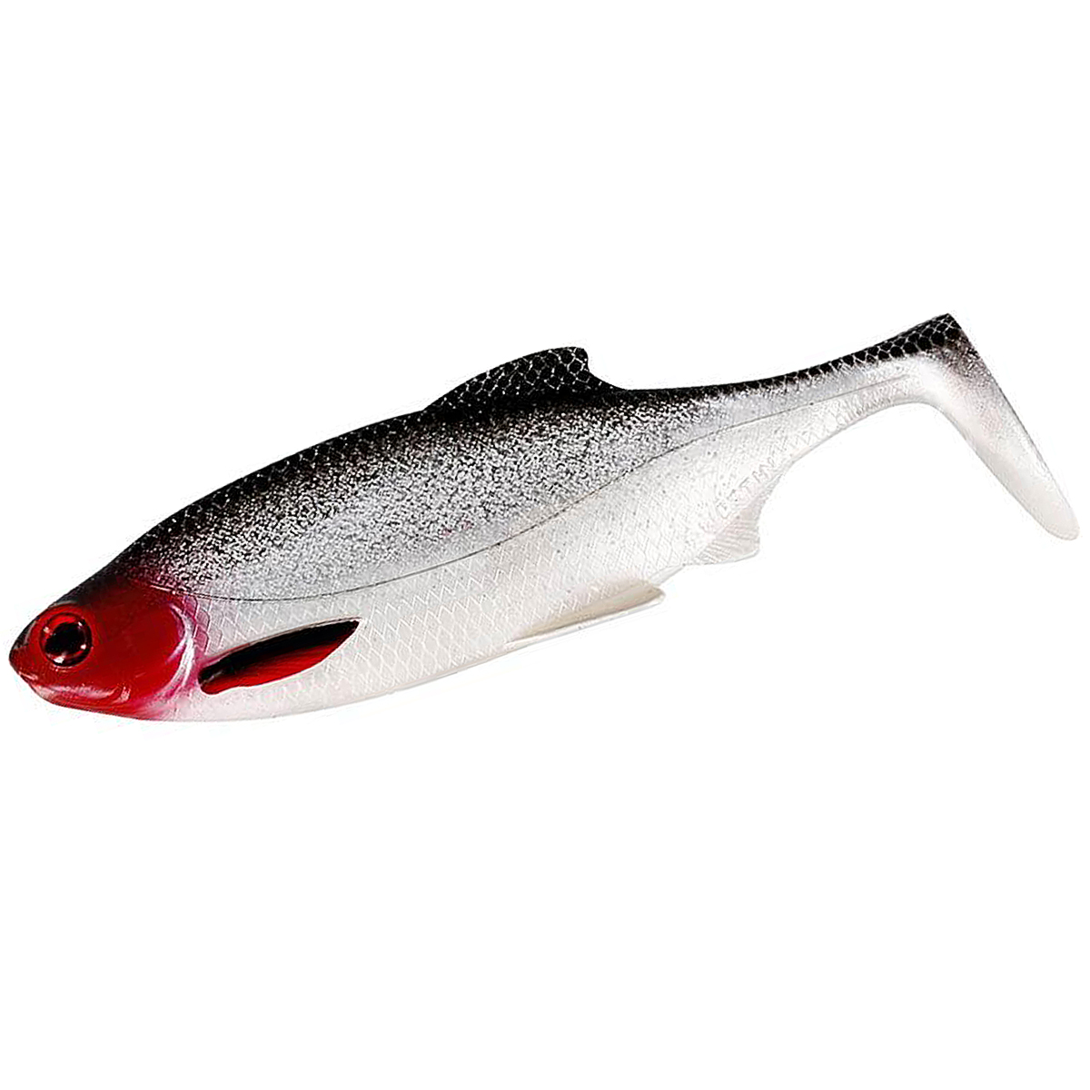 Силикон Westin Ricky the Roach Shadtail 18cm 85g #Redlight