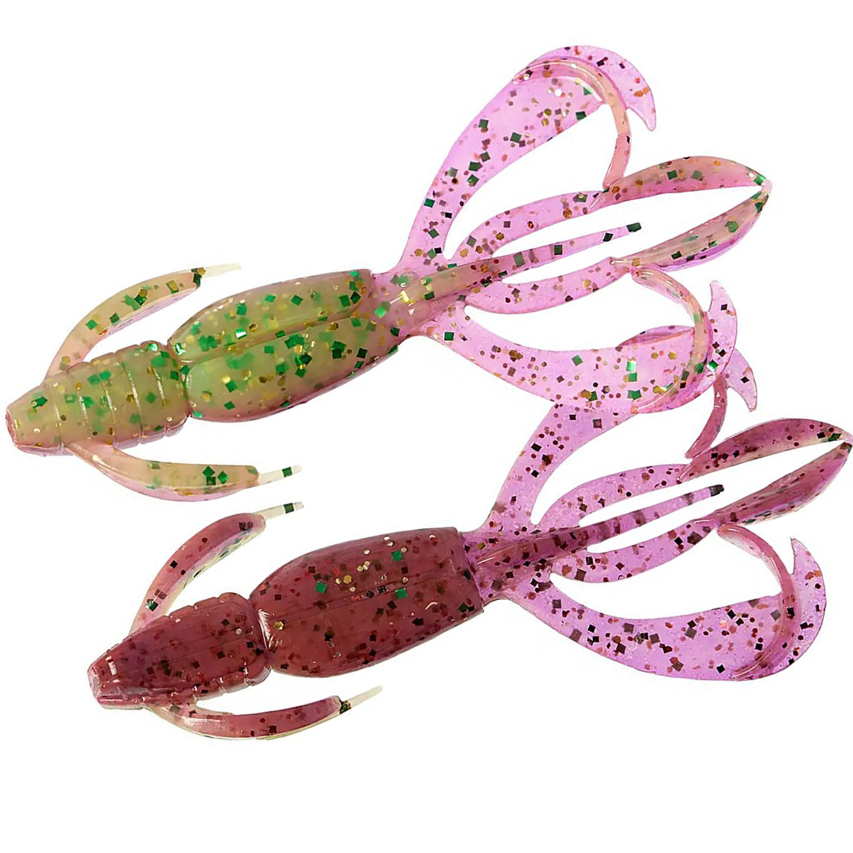 Силикон Keitech Crazy Flapper 4.4" ea#18 Mystic Lime Chart